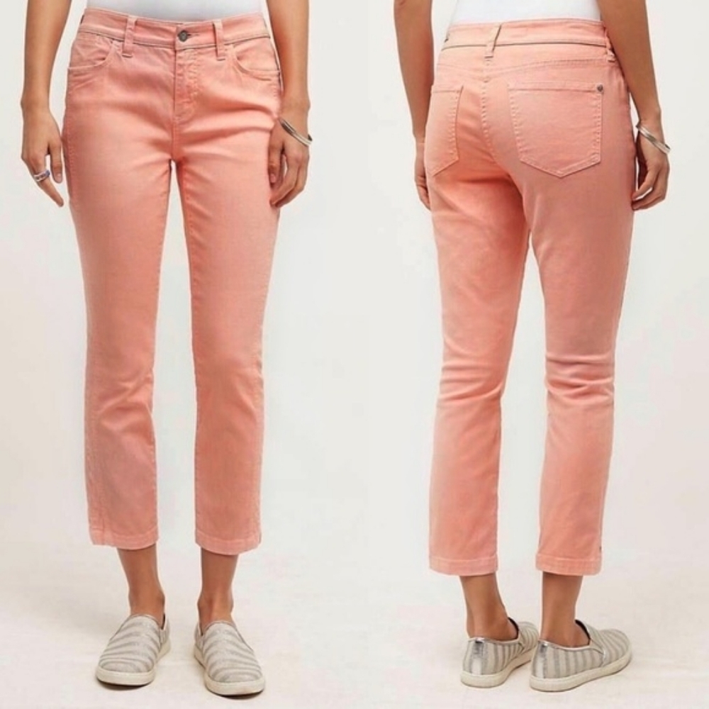 Pilcro and the Letterpress Peach Jeans